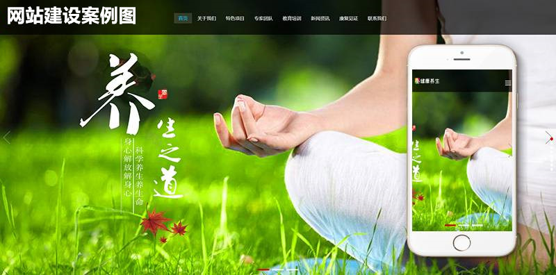 深圳養(yǎng)生之道保健品網(wǎng)站建設(shè)項(xiàng)目簽約制作中