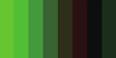 網站設計配色——綠色系的配色